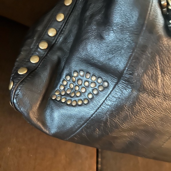 Betsey Johnson Black Leather Shoulder Bag - Picture 6 of 10